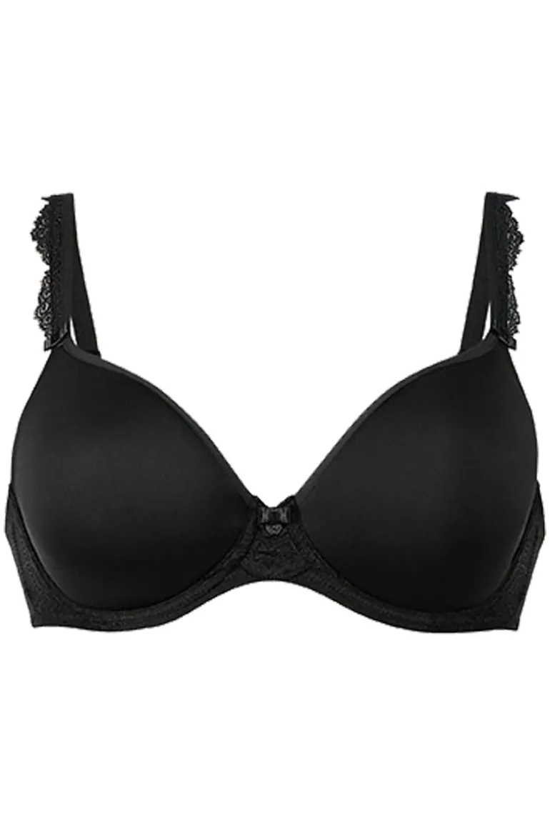 Voorgevormde t-shirt BH Rosa Faia Selma zwart 5637